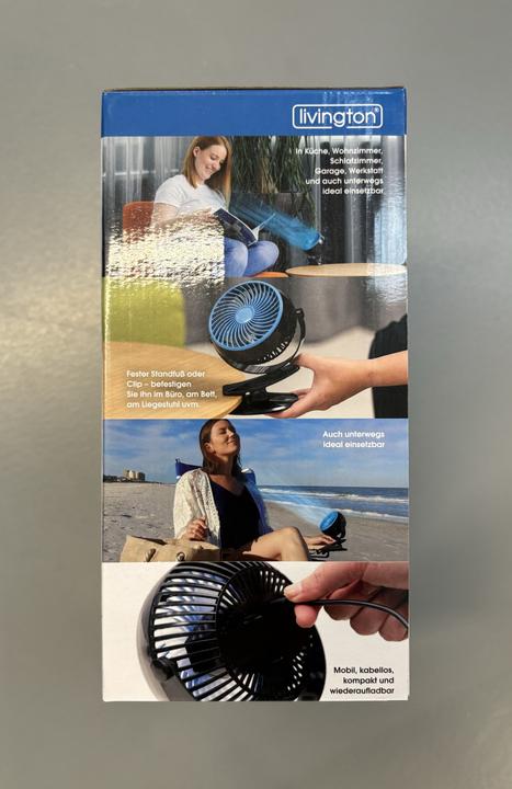 Actual product image Livington Go Fan (70 dB)