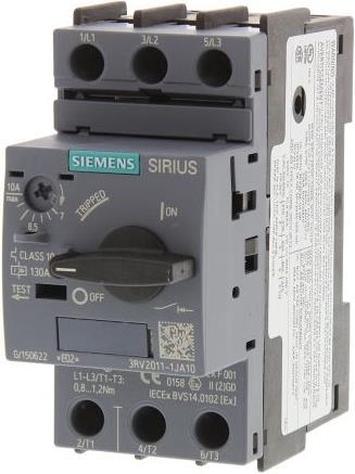 Produktbild Siemens Leistungsschalter für Motorschutz 10a