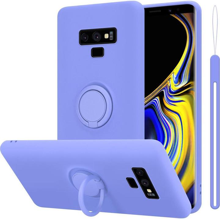Actual product image Cadorabo TPU Liquid Ring Silicone Case Cover (Samsung Galaxy Note 9)