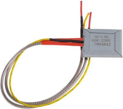 Image du produit Rs Pro Flat Plate Mica Heater 80W 50x50mm