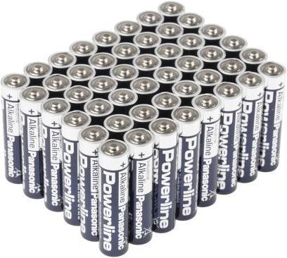 Actual product image Panasonic Battery Powerline -AAA Micro 48 pack - LR03AD (48 pcs., AAA, 1300 mAh)