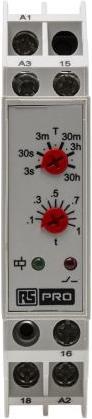Image du produit Rs Pro Relais temporel On-Delay 240Vac & 24Vac/dc
