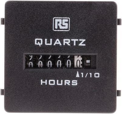 Image du produit Rs Pro Hours Run Meter 48 x 48mm 10-80Vdc