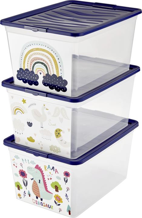 Actual product image Luca Bessoni Rainbow storage box (15 l)