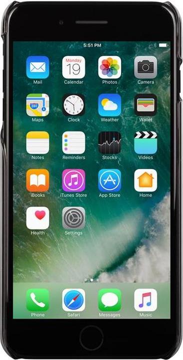 Image du produit Moshi XT Black Extremely Thin snap-on case for iPhone 8/7 Plus - Stealth Black (Apple iPhone 8 Plus, Apple iPhone 7 Plus)