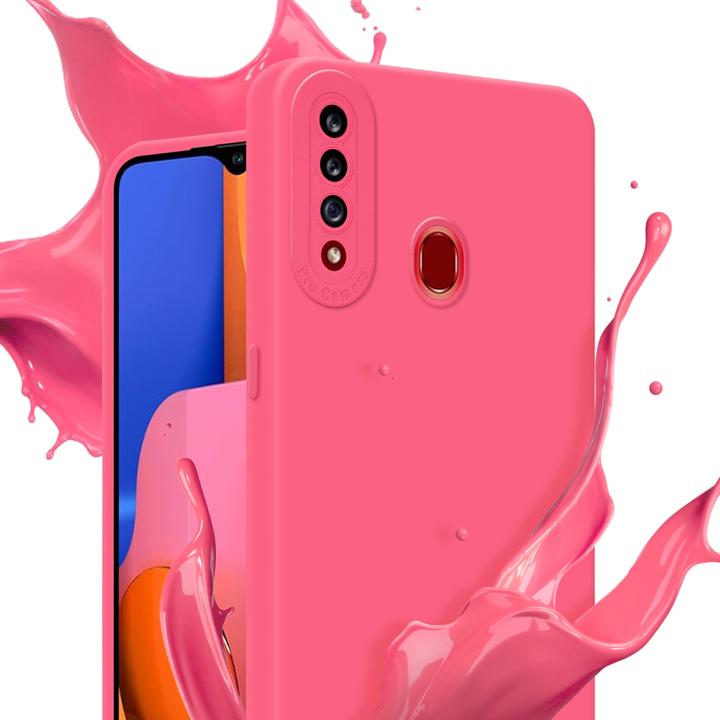Actual product image Cadorabo Case for Samsung Galaxy A20s in TPU Fluid LM162 Style (Samsung Galaxy A20s)