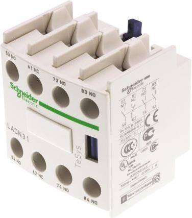 Immagine prodotto Schneider Electric Blocco contatti ausiliari 3 contatti NA 1 contatto NC
