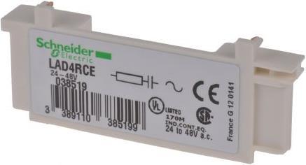 Actual product image Schneider Electric RC protection circuit 24-48V AC (LAD4RCE)