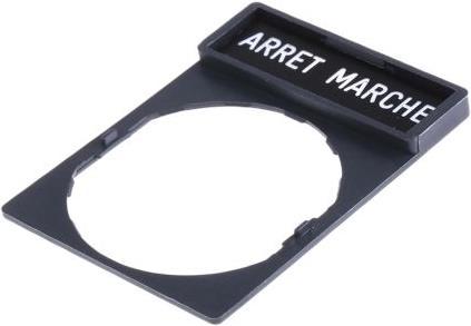 Produktbild Schneider Electric Schildträger mit Schild ARRET-MARCHE