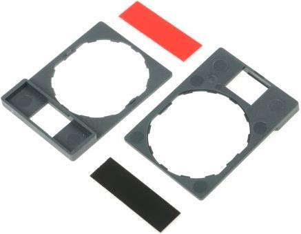 Actual product image Schneider Electric Legend plate,Black/red