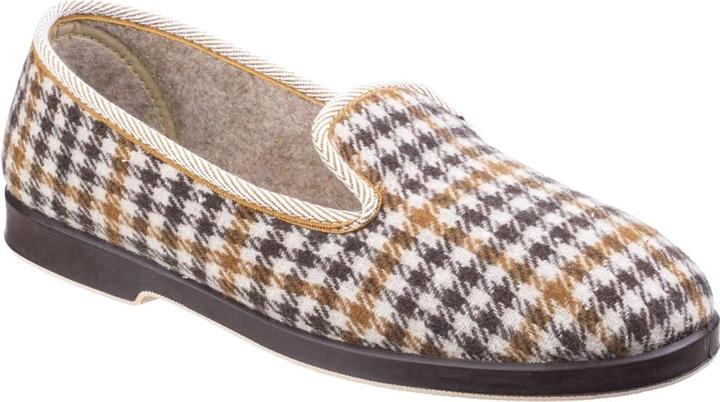 GBS Everett Hausschuhe Slipper kariert