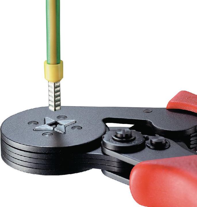 Produktbild Knipex Selbsteinstellende Crimpzange für Aderendhülsen (180 mm)