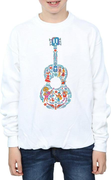 Produktbild Disney Coco Guitar Pattern Sweatshirt Jungen (152, 158)