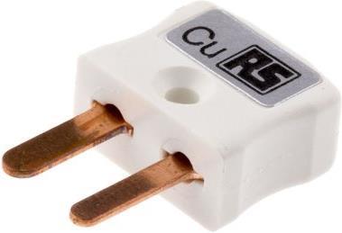 Actual product image Rs Pro Thermocouple Mini Cable Plug Copper
