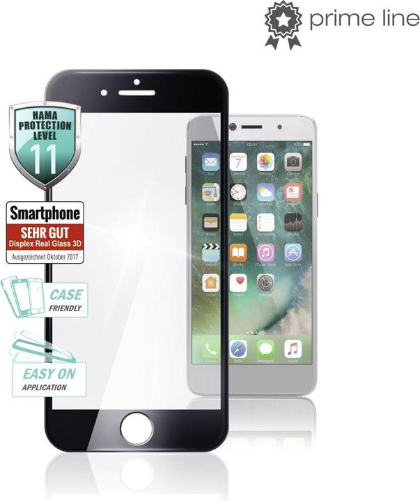Produktbild Hama 3D-Full-Screen-Schutzglas (1 Stück, Apple iPhone 6 Plus)