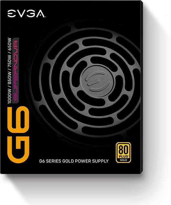 Produktbild EVGA Alimentation ATX SuperNova G6 - 650W (Noir) (650 W)