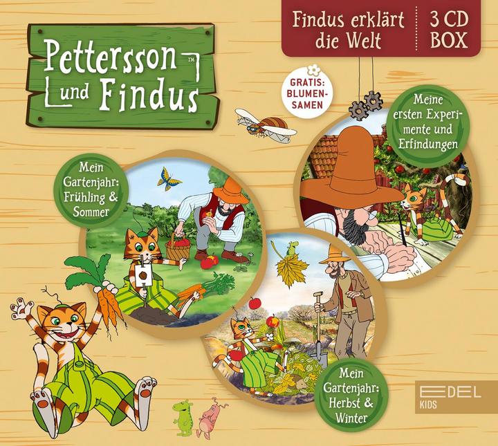 Immagine prodotto Findus spiega il mondo, radio play box (Pettersson e Findus)