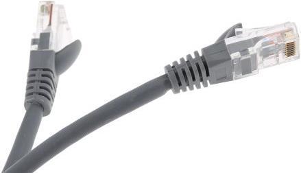 Actual product image Rs Pro Patch cable Cat.5e UTP LSZH 3m grey (U/UTP, CAT5e, 3 m)