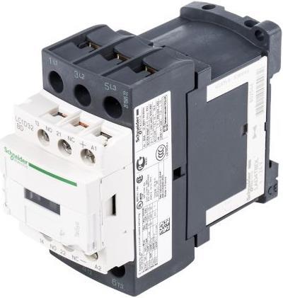 Actual product image Schneider Electric Contactor 3-pole NO 32A 24VDC
