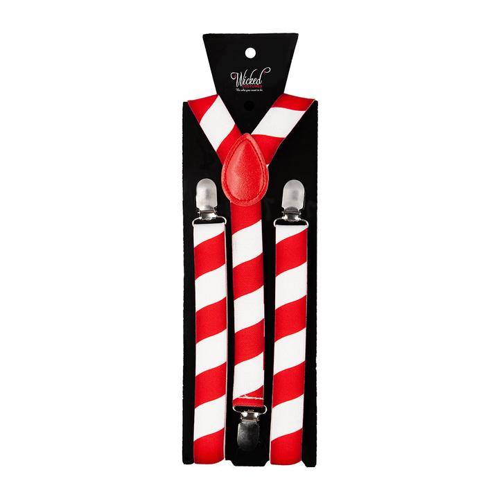 Actual product image Wicked Candy Cane braces 3D look