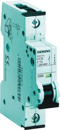Produktbild Siemens Sicherungsautomat 15kA 1-polig C10 (10 A)