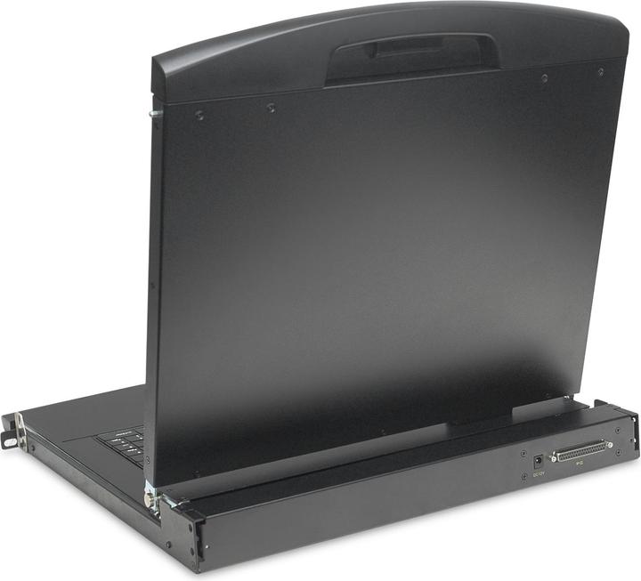 Produktbild Digitus 19" HD LCD KVM Konsole, 8-Port Cat 5, US Tastatur