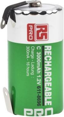 Actual product image Rs Pro Battery NiMH size C 1.2 V 3000 mAh (C, 3000 mAh)