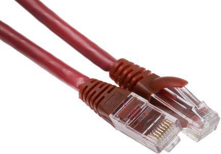 Immagine prodotto Rs Pro Cavo patch Cat.6 UTP LSZH 0,5m rosso (UTP, CAT6, 0.50 m)