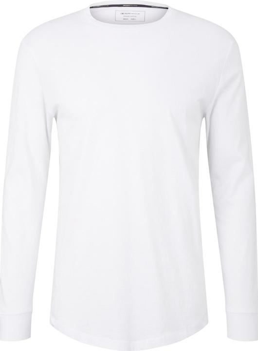 Produktbild Tom Tailor Longsleeve Unifarbenes Langarmshirt mit Rundhalsausschnitt (XXL)