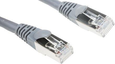 Actual product image Rs Pro Patch cable Cat.6 FTP 3m gray (FTP, CAT6, 3 m)