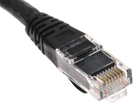 Produktbild Rs Pro Patchkabel Kat.6 UTP LSZH 10m schwarz (UTP, CAT6, 10 m)