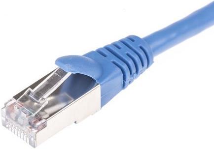 Actual product image Rs Pro Patch cable Cat.5e FTP 2m blue (FTP, CAT5e, 2 m)