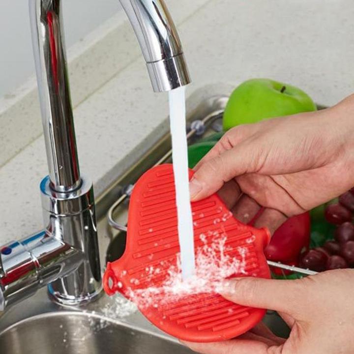 Produktbild PhoneLook Hitzebeständige Silikon Schutz Handschuhe Universalgrösse für Bachofen (Gummi / Silikon)