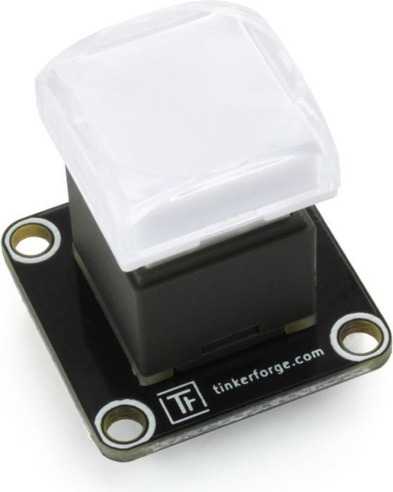 Actual product image Tinkerforge RGB LED Button Bricklet