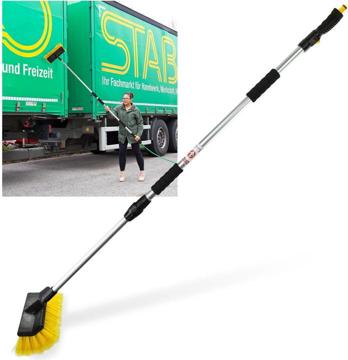 Image du produit Dema Brosse de lavage pour camion Manche télescopique 106-180cm
