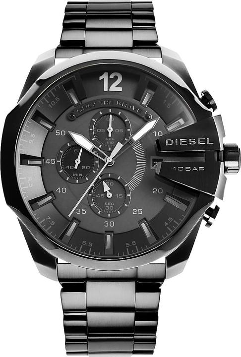 Produktbild Diesel Zegarek Zegarek Męski Mega Chief DZ4355 Czarny (Chronograph, 51 mm)