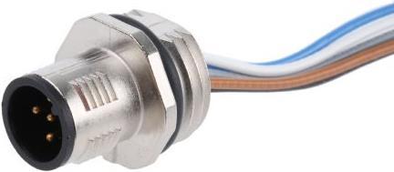 Image du produit Phoenix Contact Connecteur encastré M12 à 5 pôles avec câble de 0,5m