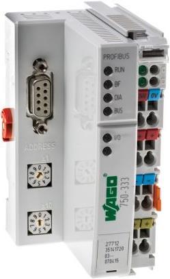 Actual product image Wago Fieldbus coupler Profibus DP