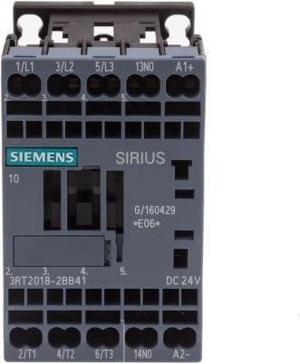 Actual product image Siemens Contactor 7,5kW 24Vdc size 00