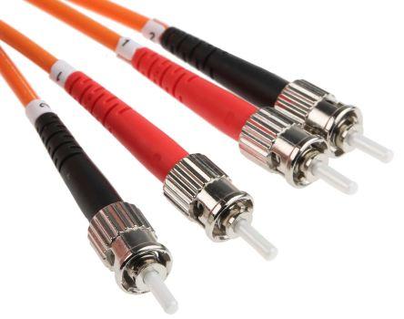 Produktbild Rs Pro ST-ST Patchkabel Duplex 62,5/125um 30m (S/UTP, CAT6e, 0.24 m)