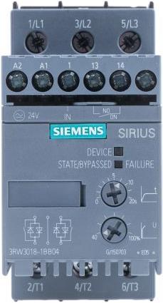 Immagine prodotto Siemens SIRIUS SOFT STARTER, TAGLIA S00, 17.6A, 24V