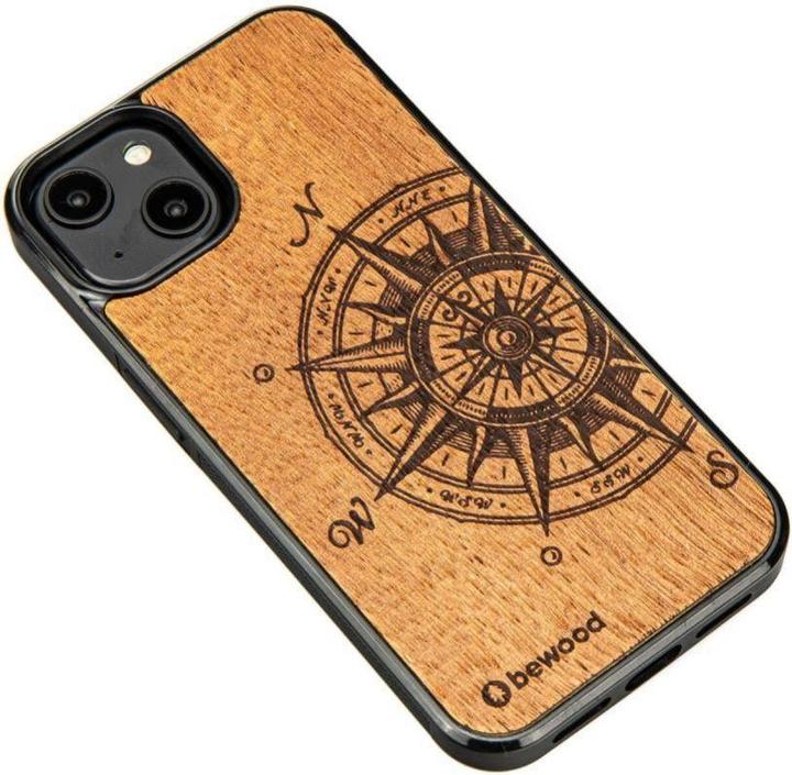 Actual product image Bewood Wooden case for iPhone 14 Traveler Merbau (Apple iPhone 14)