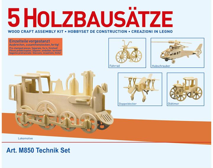 Produktbild Donau Holzbausätze 5 xTechnik