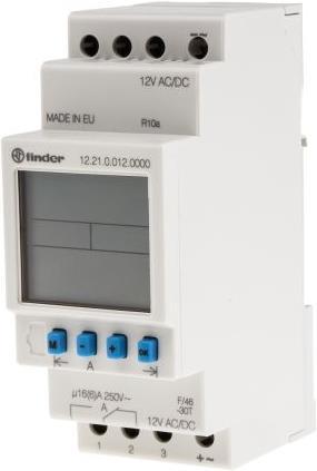Produktbild Finder Zeitschaltuhr digit. 7 Tage Ac/Dc 12V