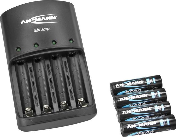 Immagine prodotto Ansmann Caricabatterie NiZn (1 pz., AAA, Caricabatterie senza batteria)