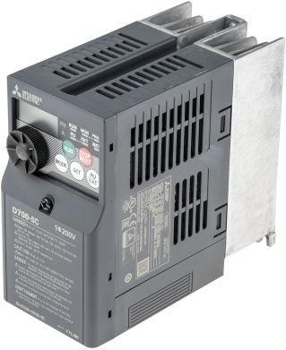 Actual product image Mitsubishi Frequency converter 0.4kW 1-phase