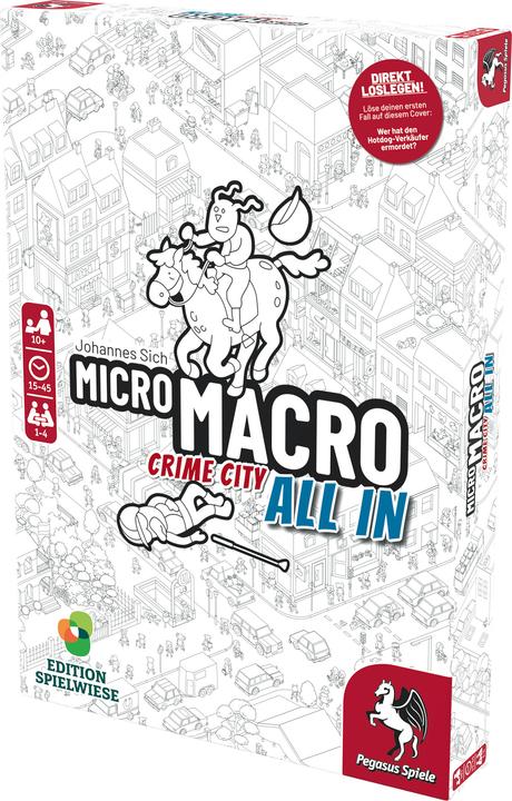 Produktbild Pegasus MicroMacro: Crime City 3? All In (Edition Spielwiese) (Deutsch)