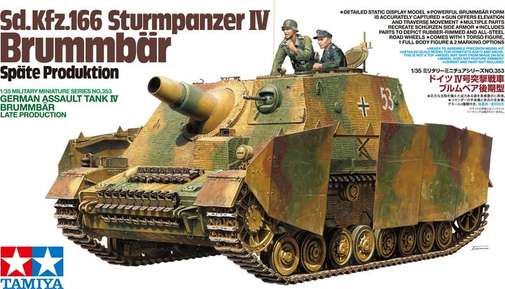 Immagine prodotto Tamiya 1/35 carro armato d'assalto tedesco IV Growler Late P.