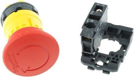 Immagine prodotto Schneider Electric Arresto di emergenza 40mm Girare per rilasciare 1NC