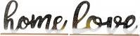 IKO Lettering "Home" and "Love" on a wooden plate h =
